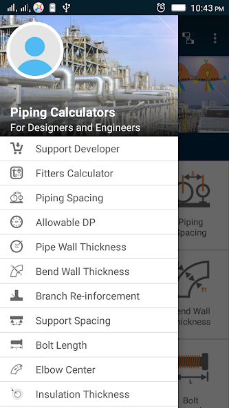 Piping Calculators