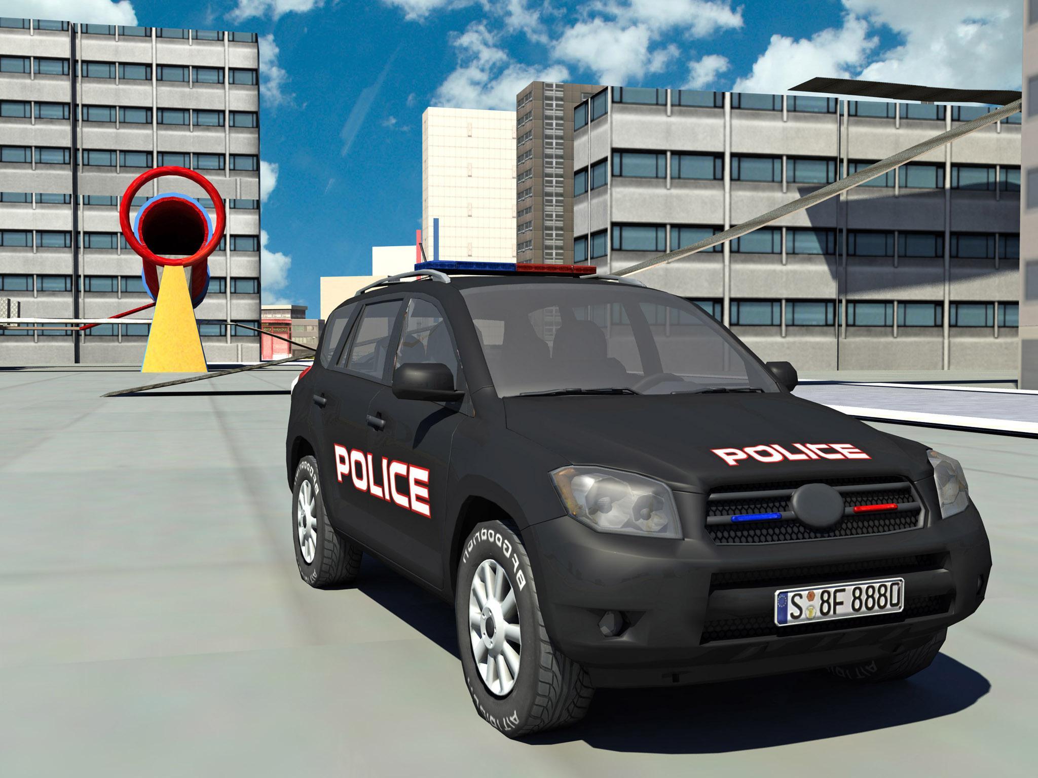 Extreme Police car Driving