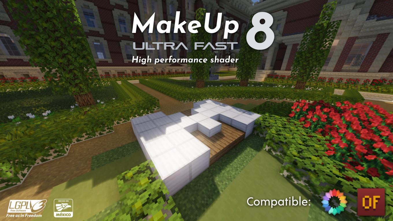 Minecraft Makeup Ultra Fast Shaders Light and Shadow | 1.12-1.20
