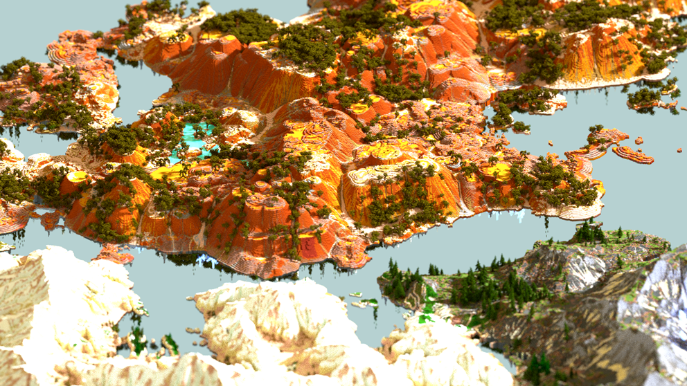 Minecraft Sky City |