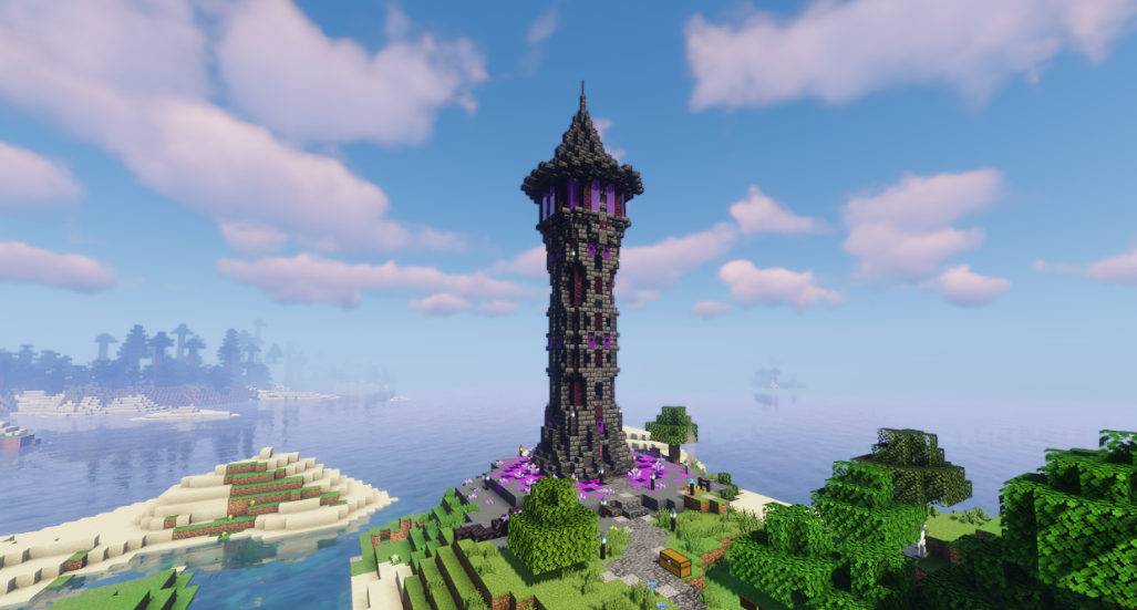 Minecraft Wizard Tower Mapa | mapa da torre do Matério
