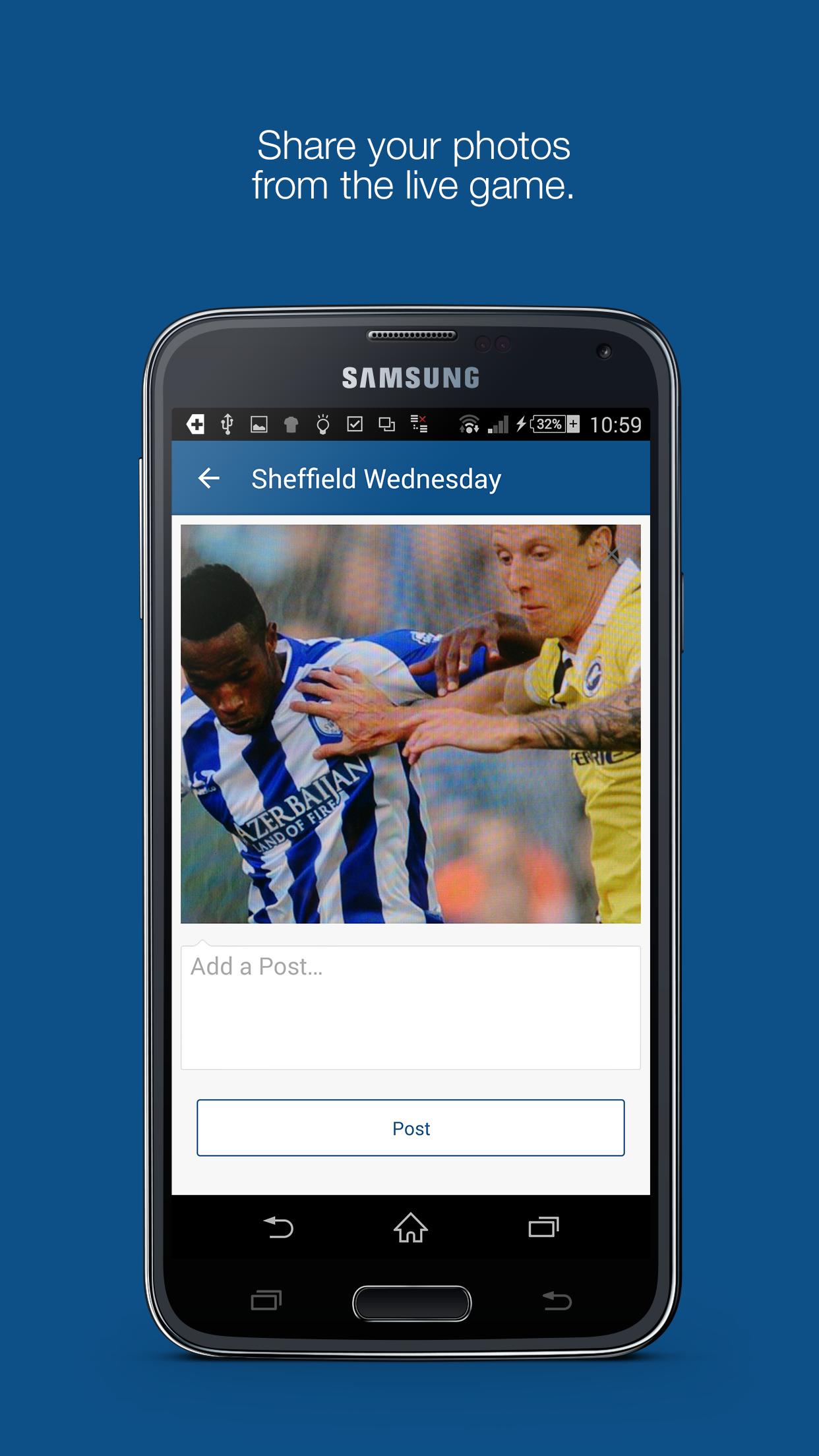 Fan App for Sheffield Wed FC
