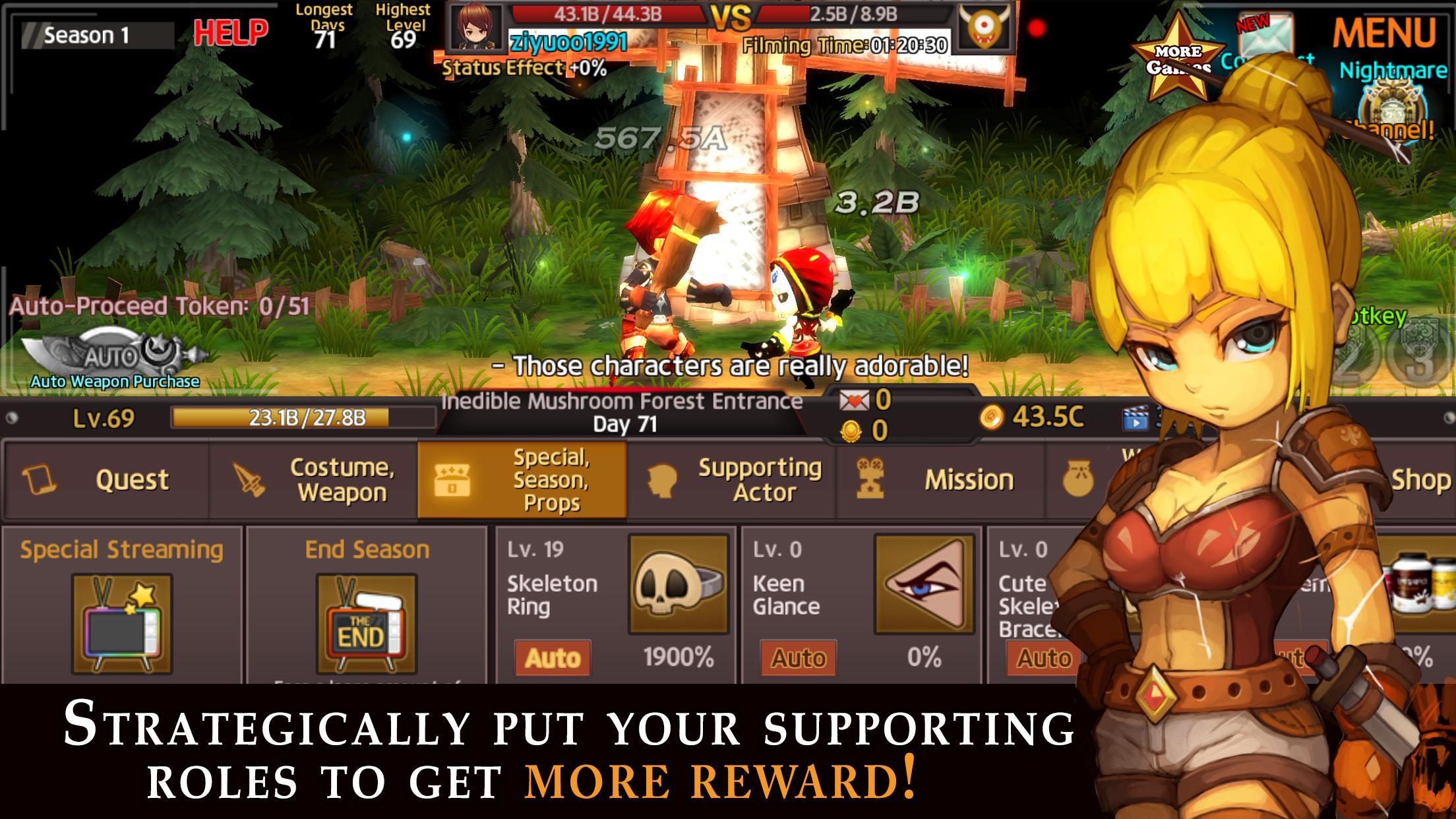 Hero TV : Idle RPG
