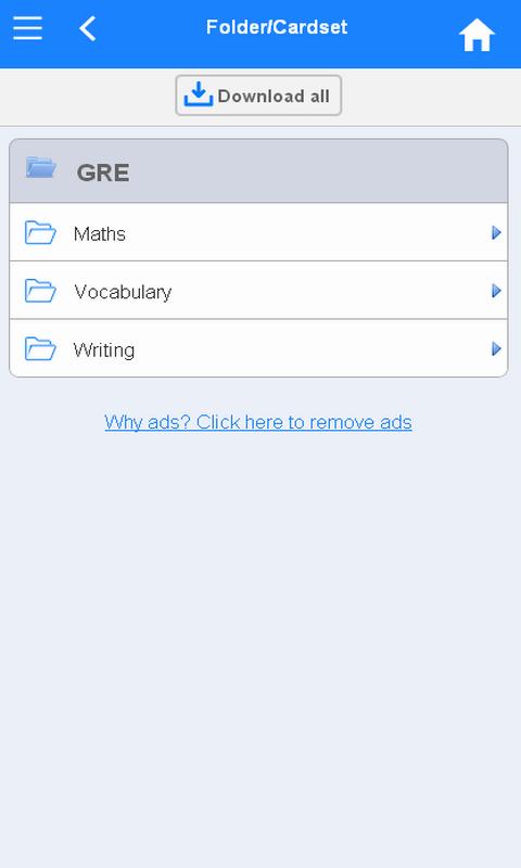 GRE Flashcards