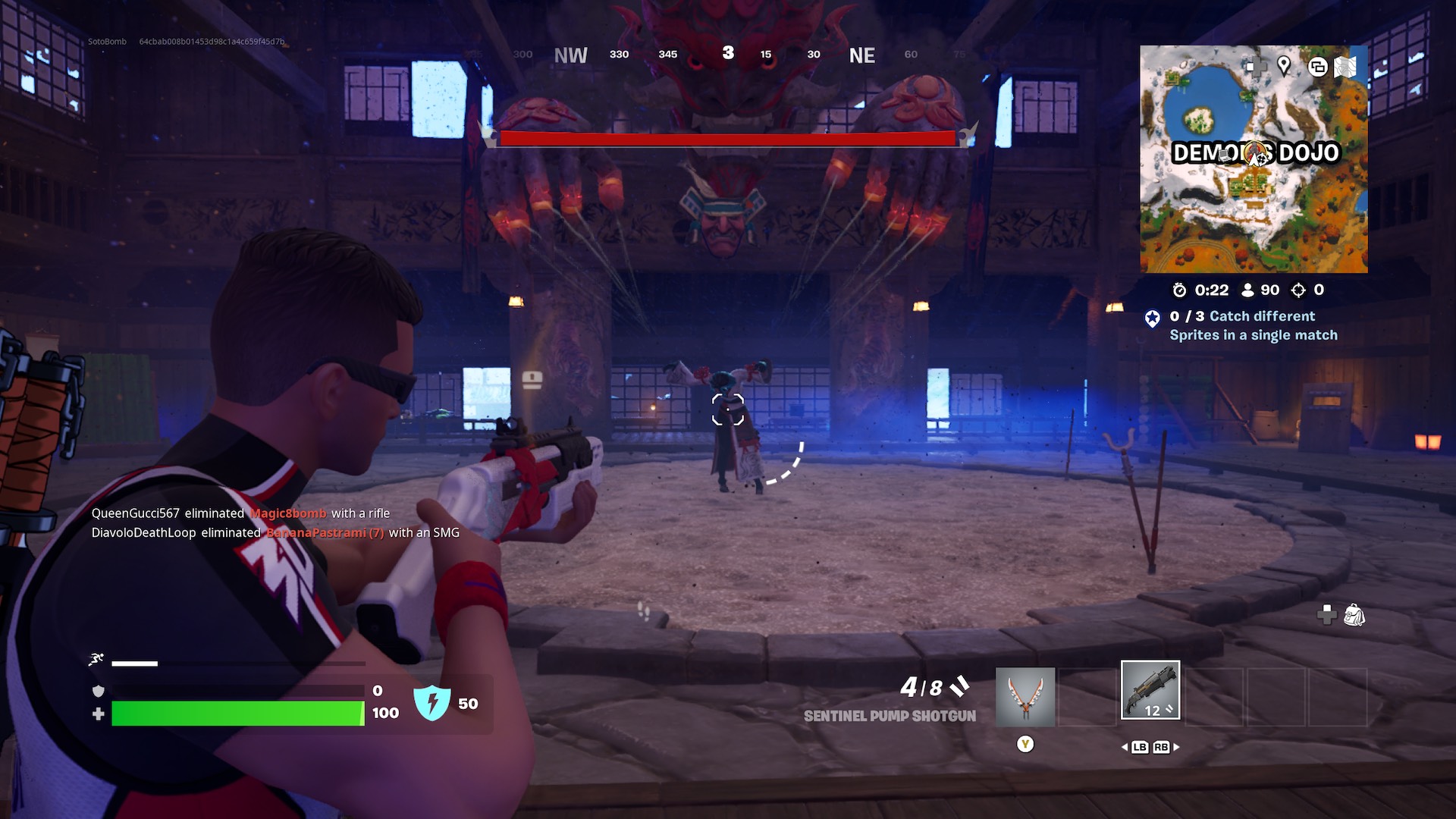 如何在Fortnite第6章中找到和損壞惡魔，第1季