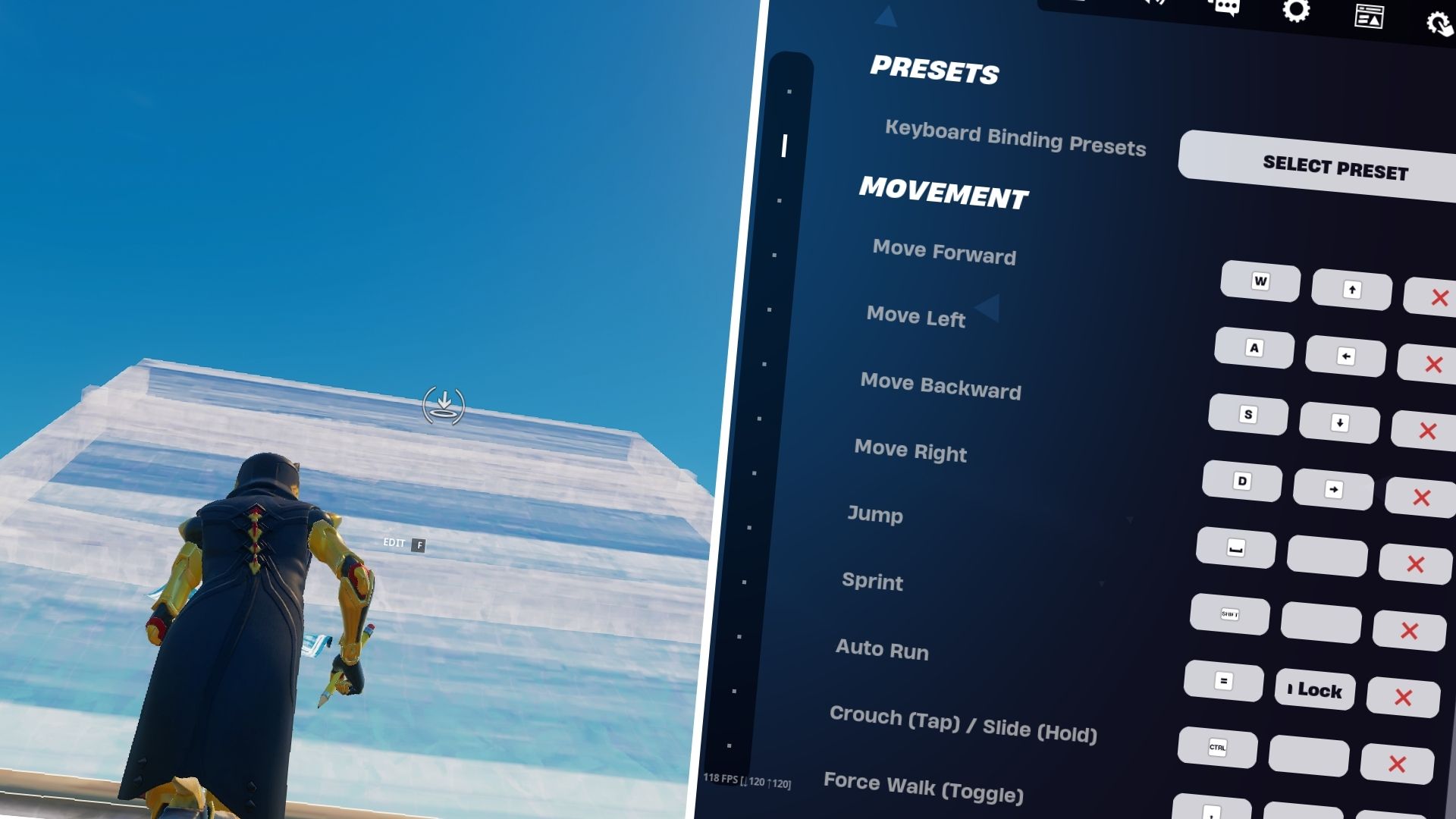 Keybinds ที่ดีที่สุดสำหรับ Fortnite