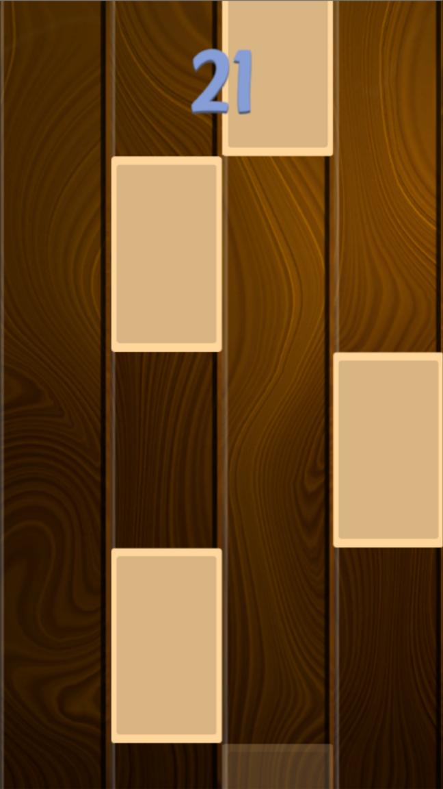Chris Brown - On Purpose - Piano Wooden Tiles
