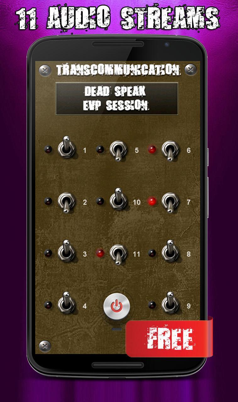 Dead Speak. EVP session