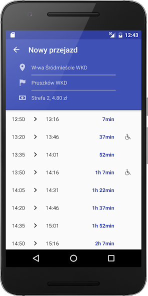 WKD Schedule