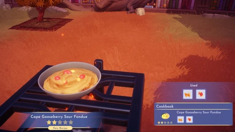 Todas las recetas en Disney Dreamlight Valley: The Storybook Vale