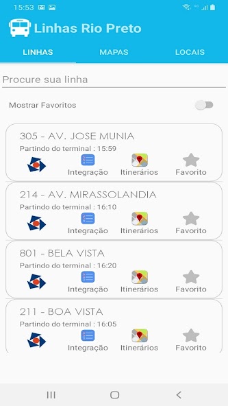 Linhas Rio Preto