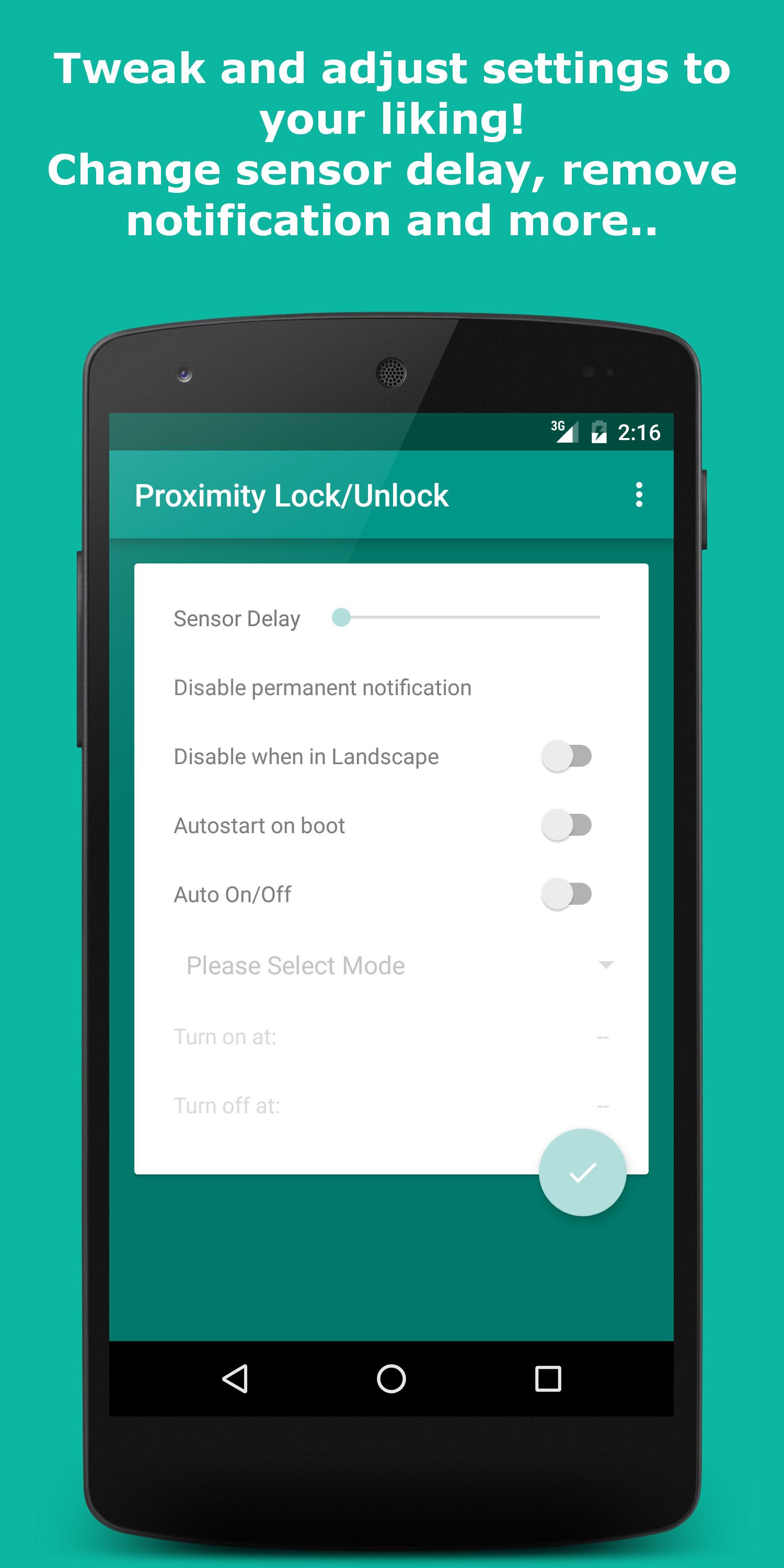 Proximity Lock/Unlock