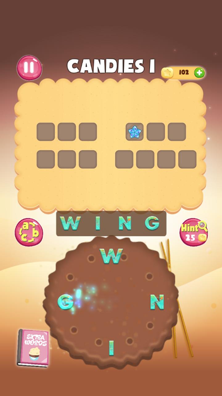 Cookie Word Search