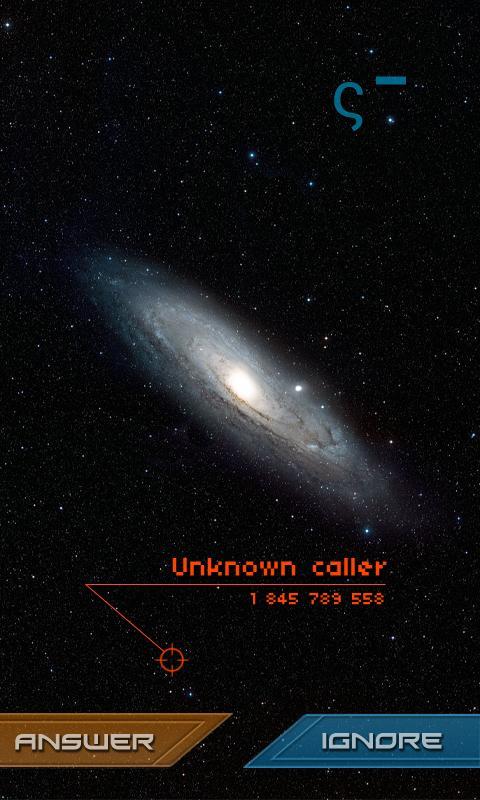 Galaxy Theme - BIG! caller ID