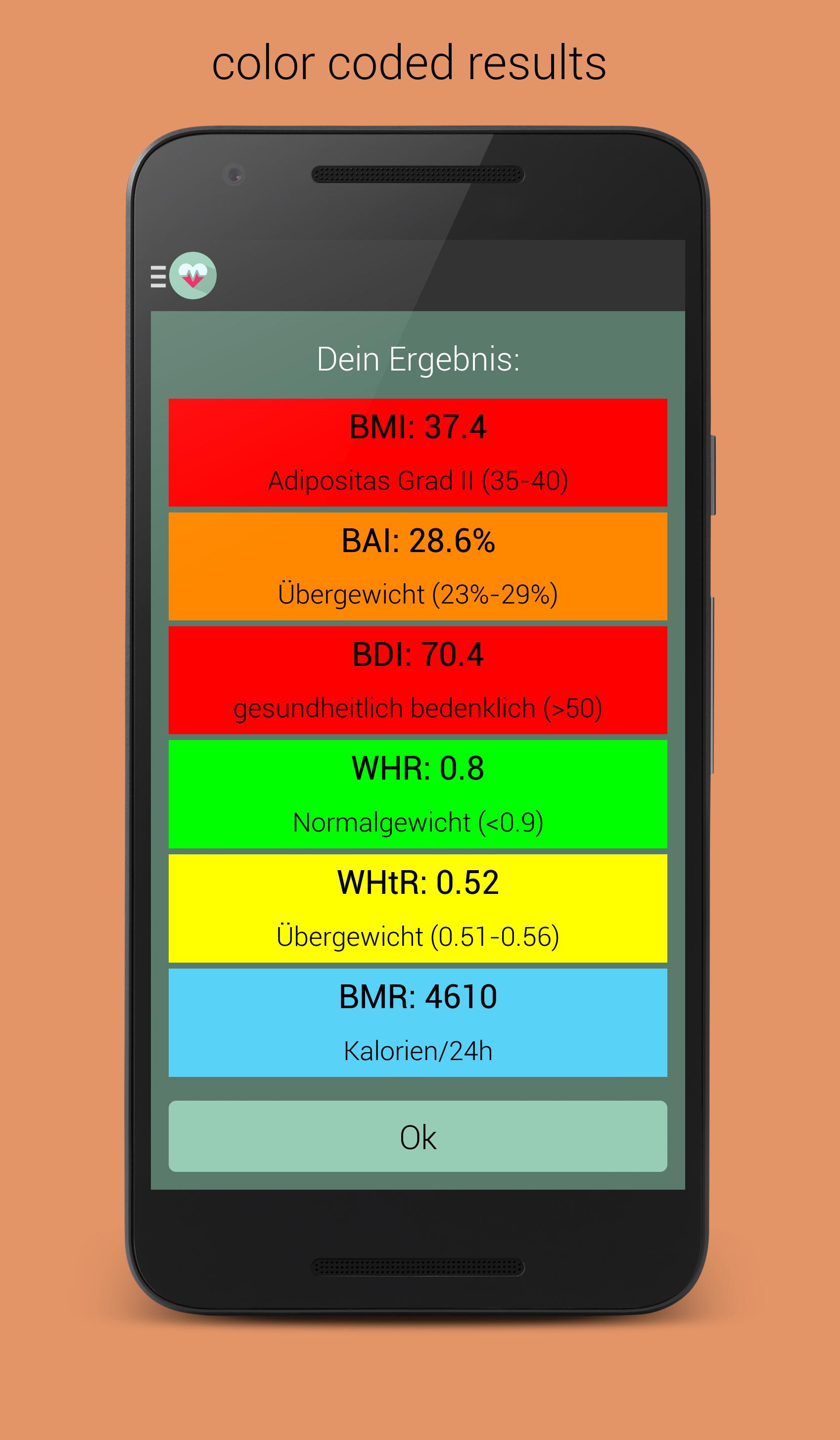 Health BMI Calculator