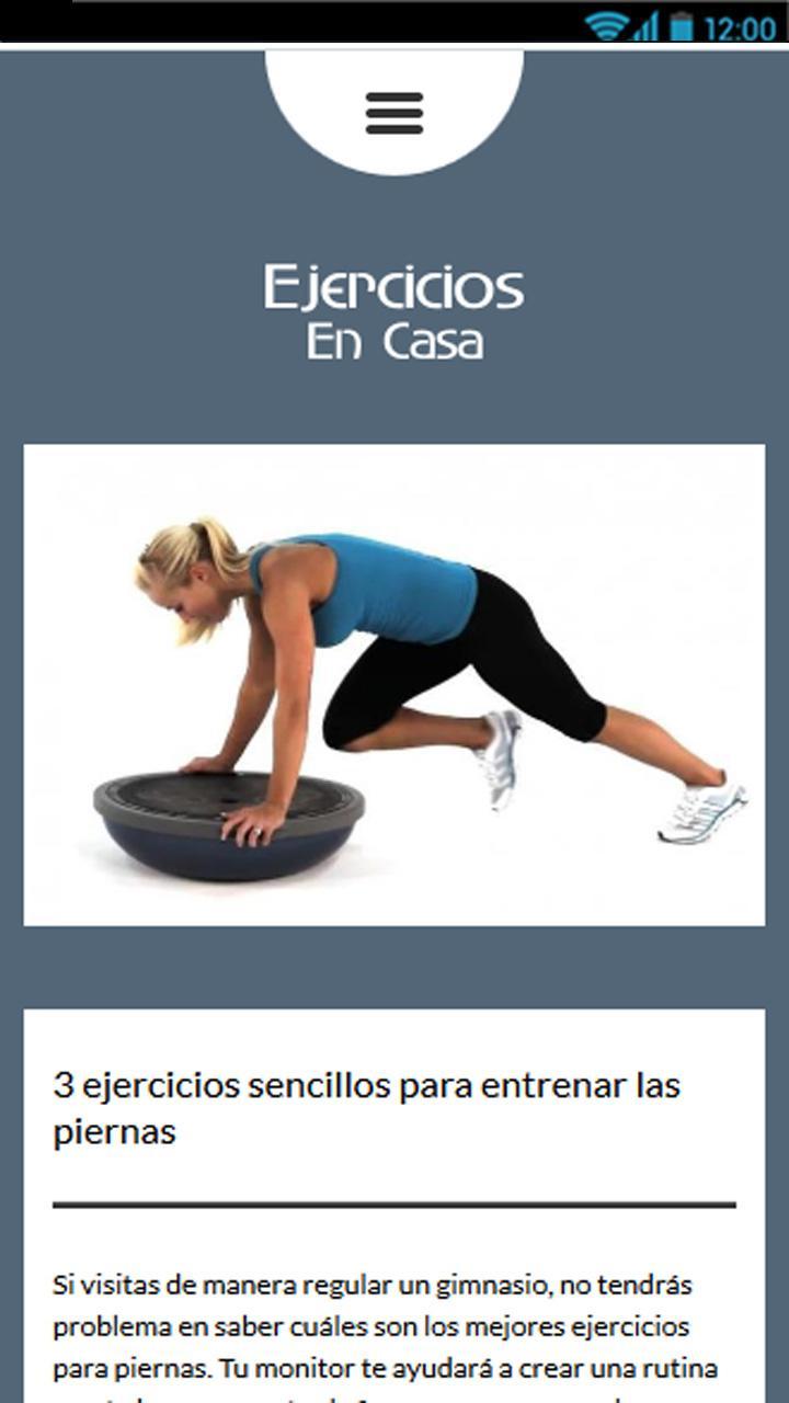 Ejercicios en Casa