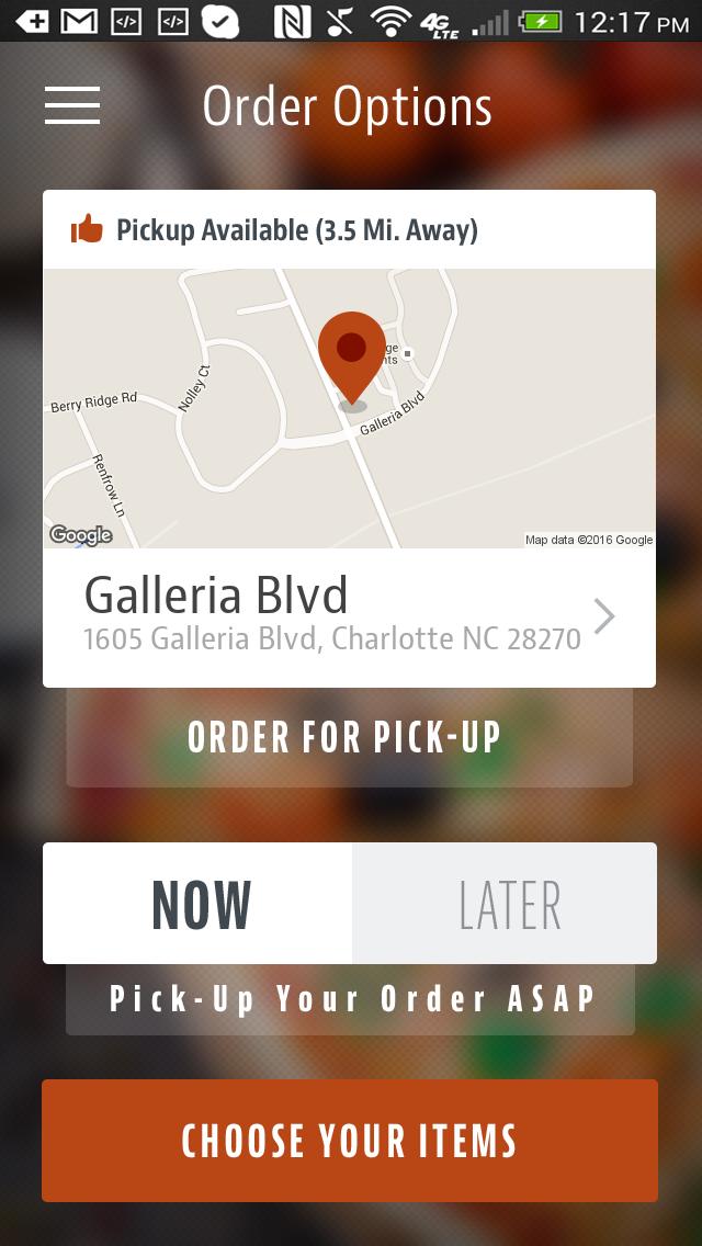 Tony's Pizza To Go
