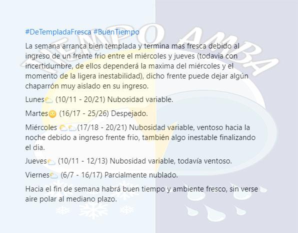 Tiempo AMBA
