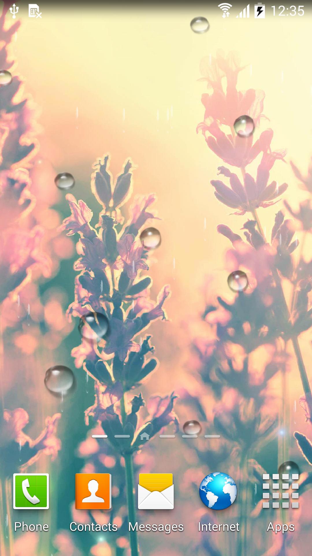 Autumn Flowers Live Wallpaper