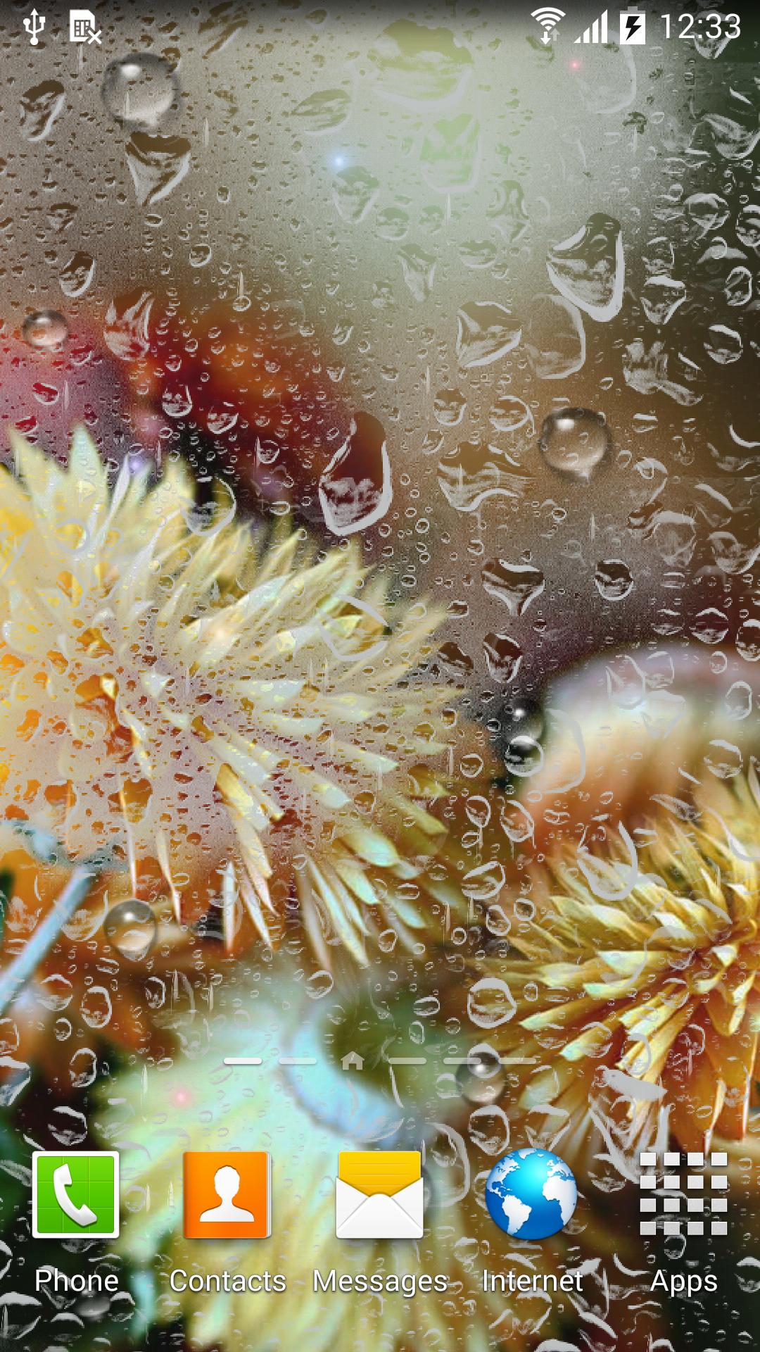 Autumn Flowers Live Wallpaper