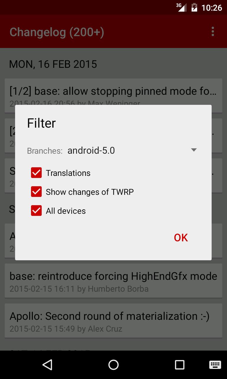 Changelog