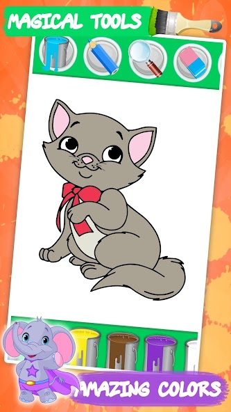 Animal Coloring Games for Kids