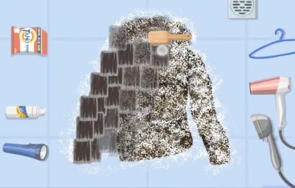 收纳达人清洗羽绒服通关介绍