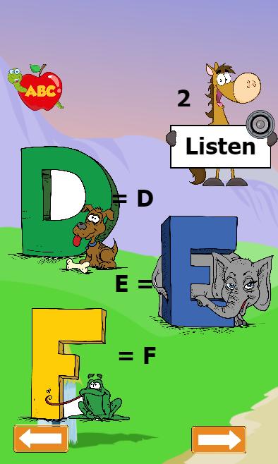 ABC kids learning