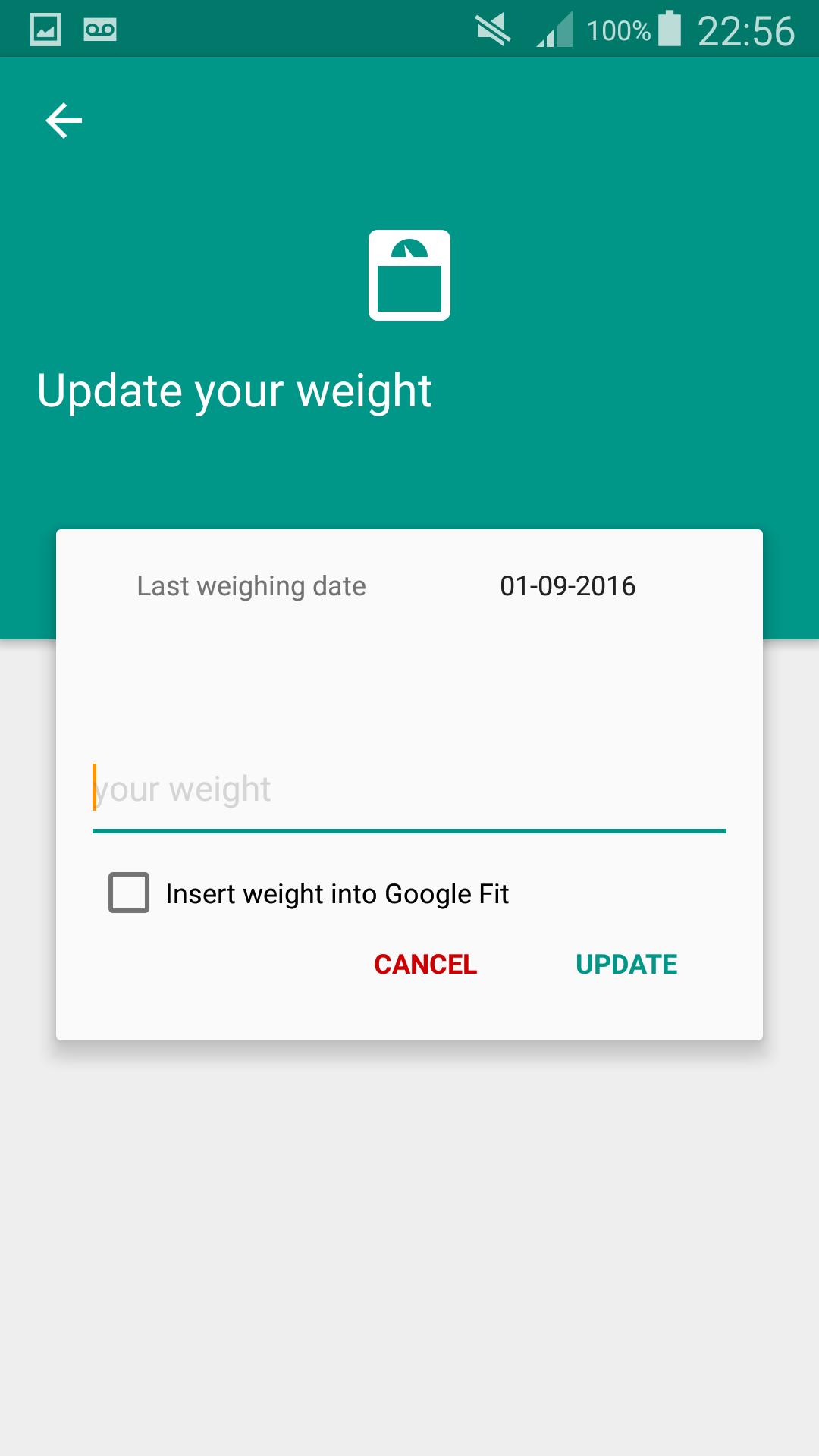 Control my weight