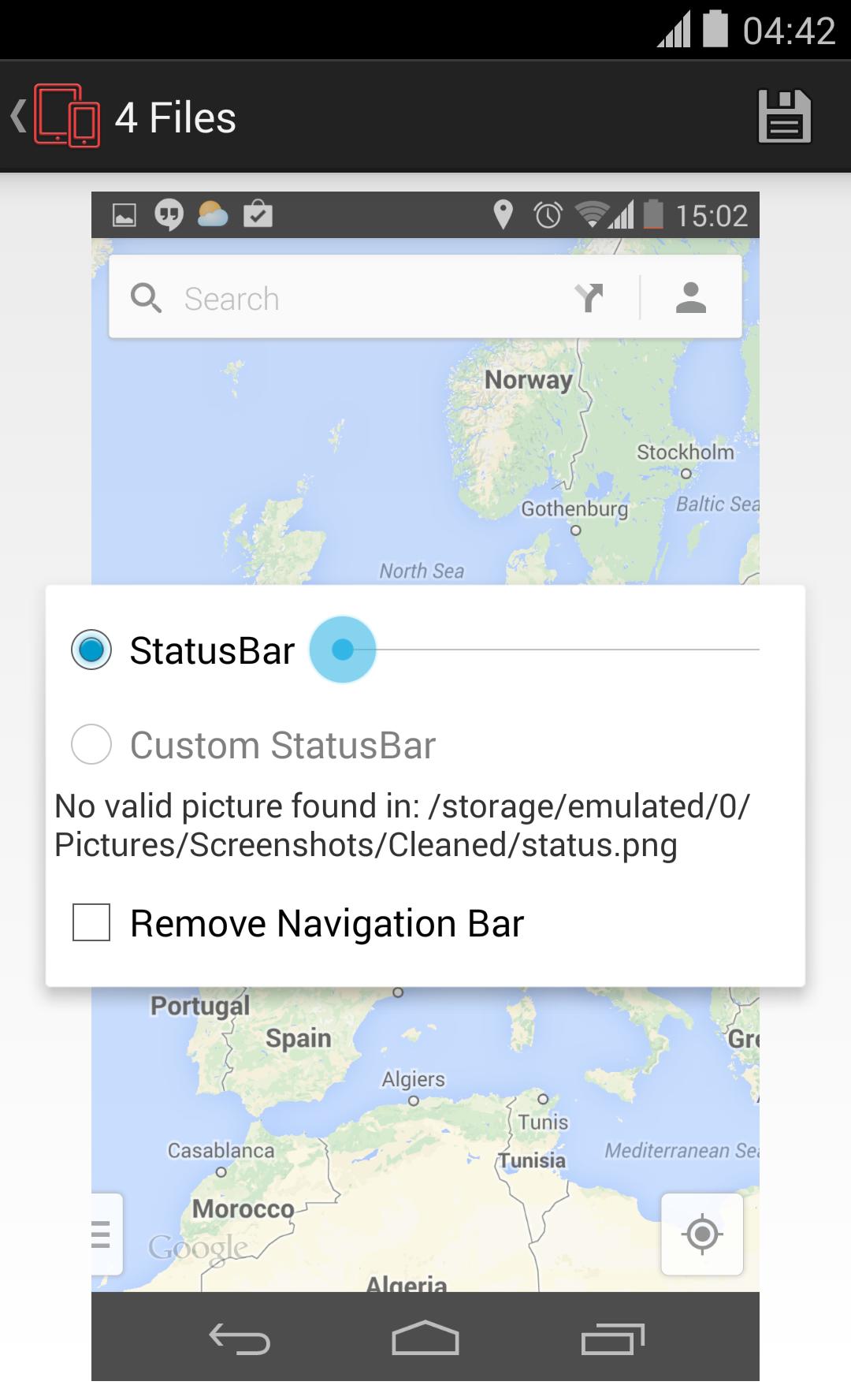 Screenshot Cleaner