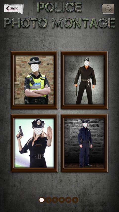 Police Photo Montage