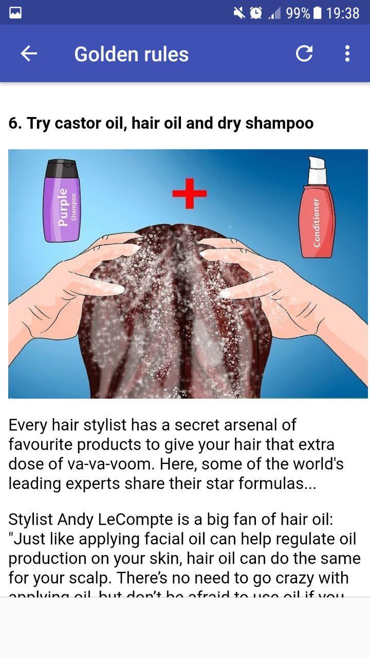 Golden hair care