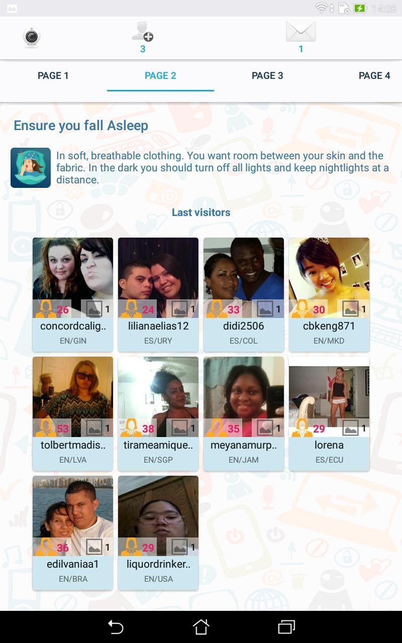 Fall asleep