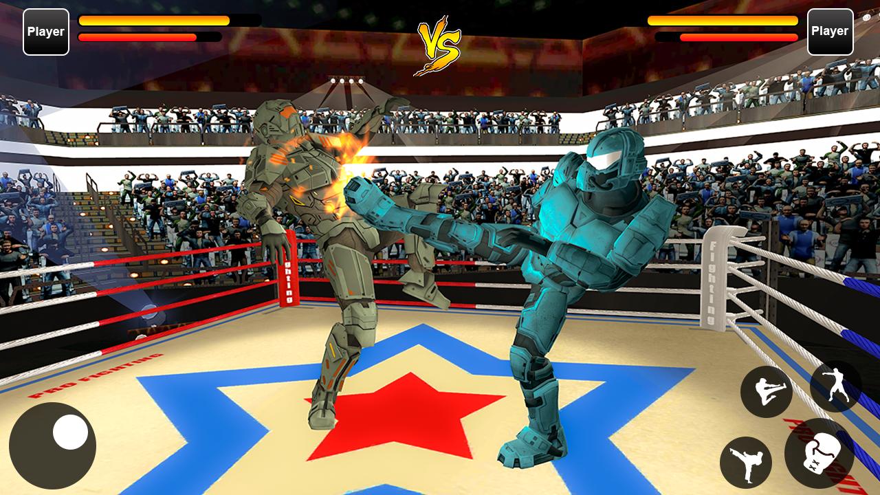 Robot Ring Fighting Real Robot
