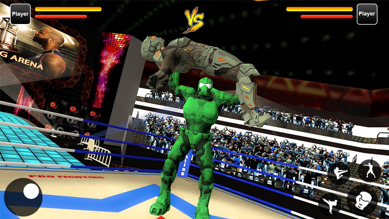 Robot Ring Fighting Real Robot