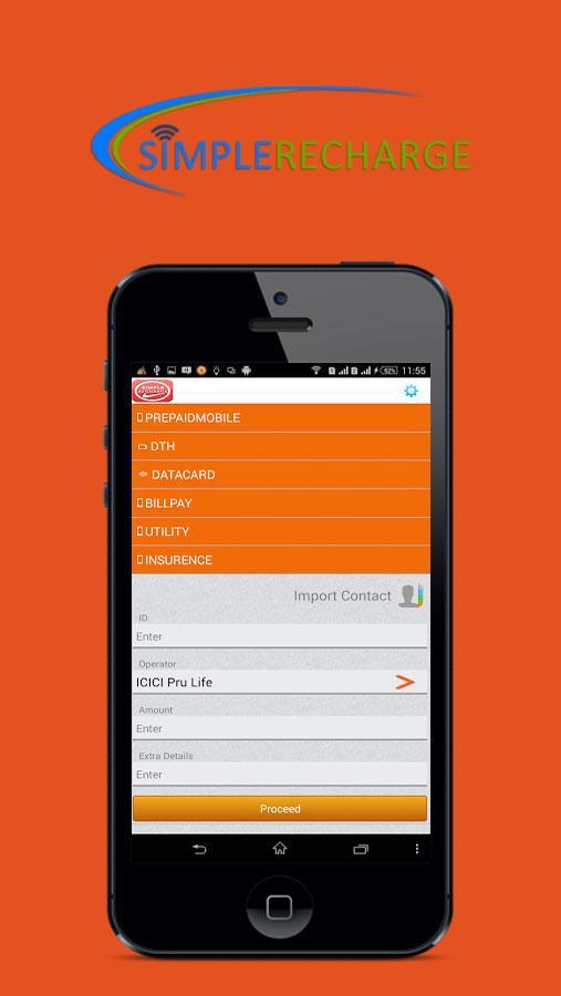 Simple Recharge - Multi Topup