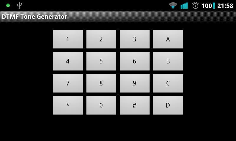 DTMF Tone Generator