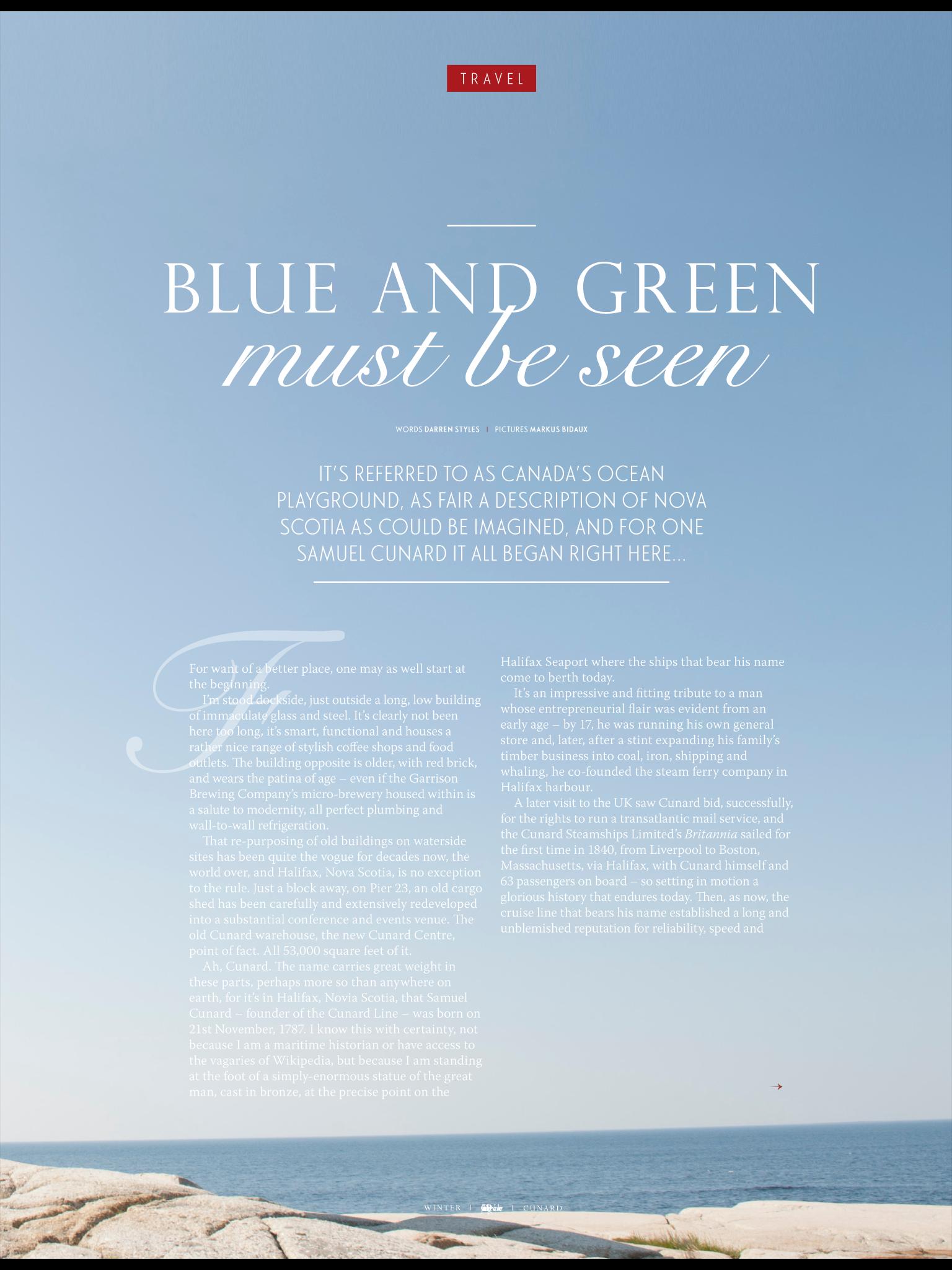 Cunard Magazine