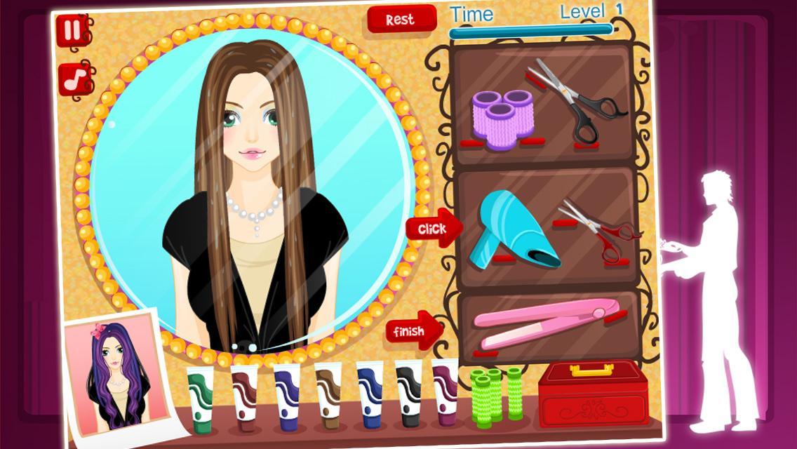 Fashion hair salon