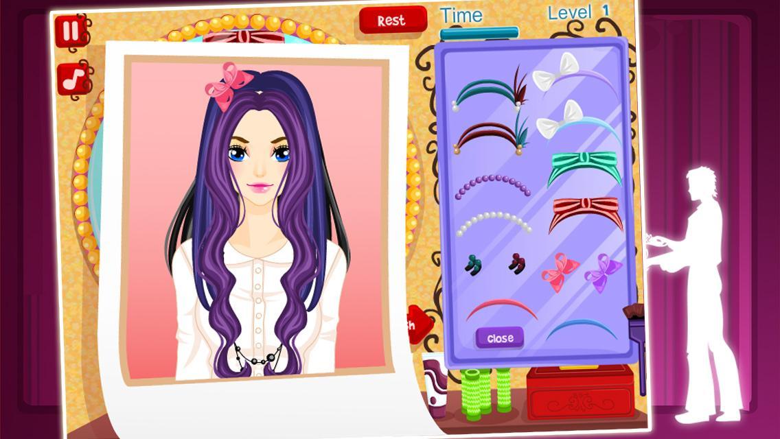 Fashion hair salon