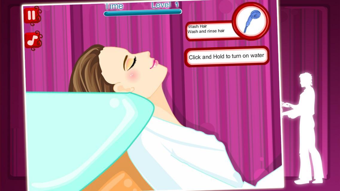 Fashion hair salon