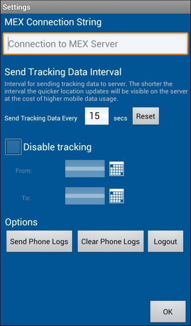 MEX Tracking