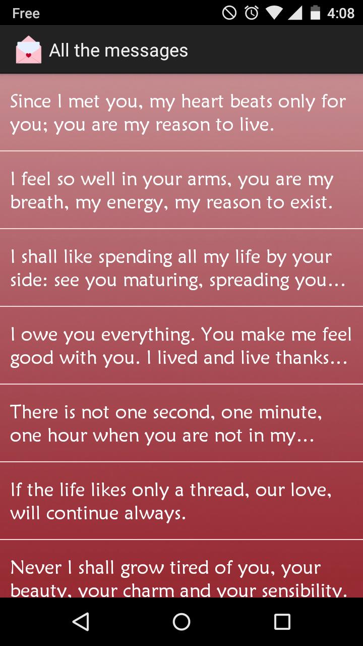 Love Messages SMS