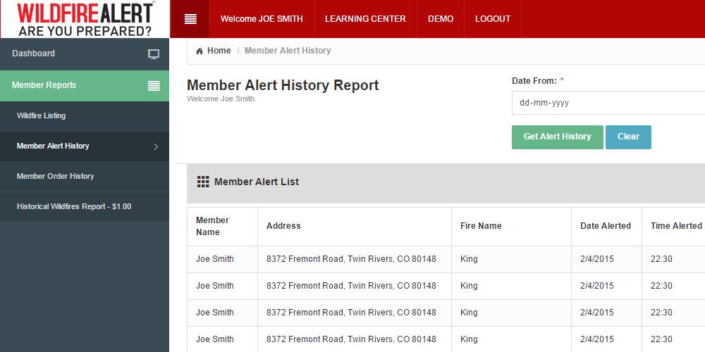 Wildfire-Alerts