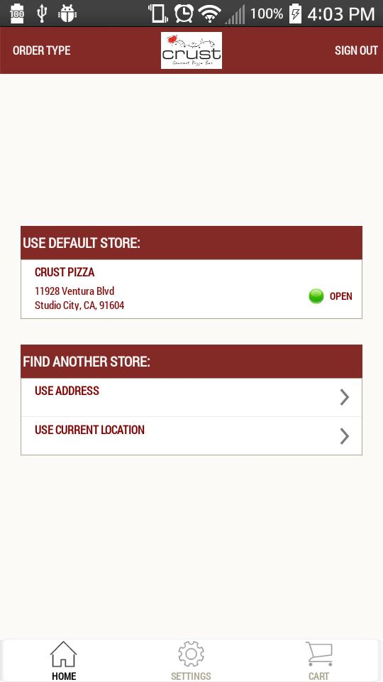 Crust Pizza