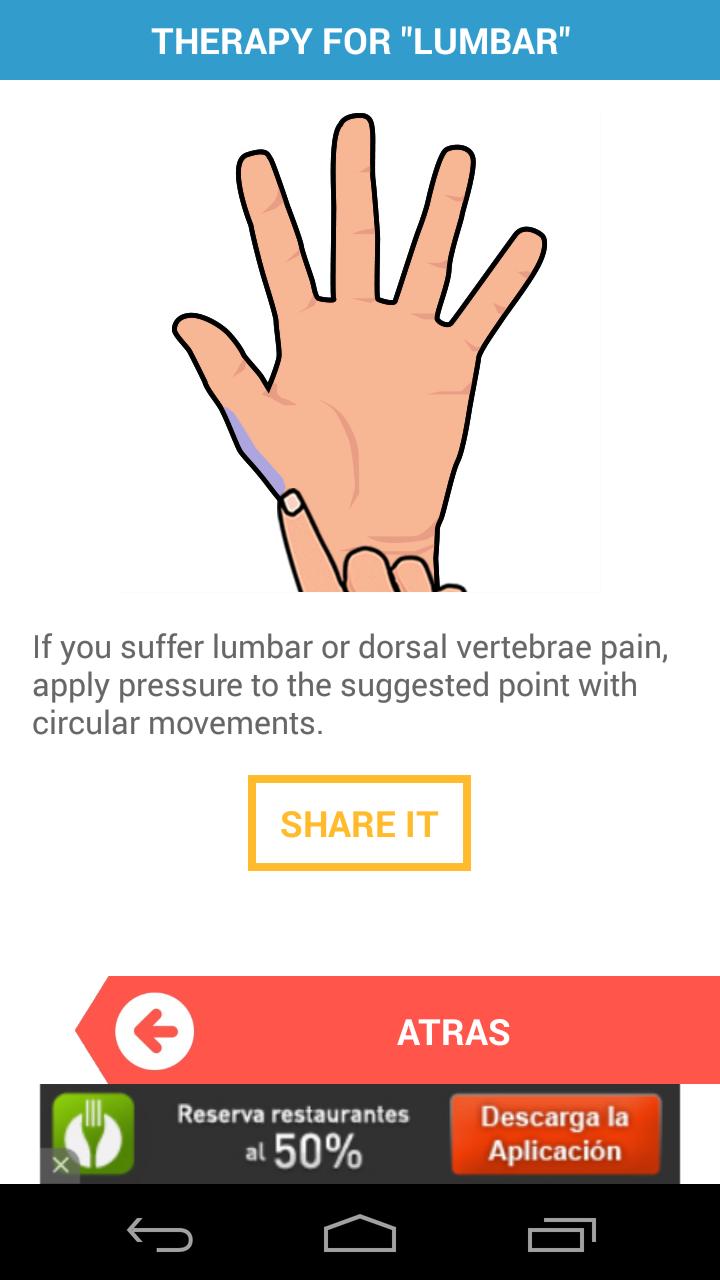 Therapy: Hand massage