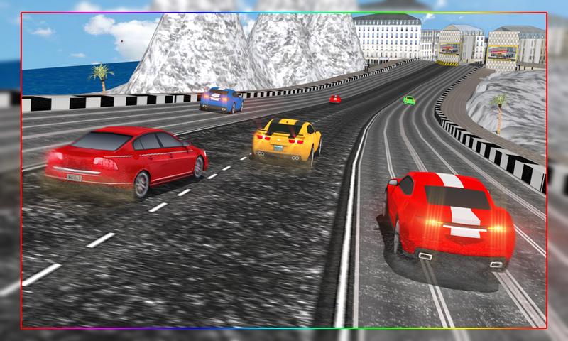 Snow Extreme Car Racing