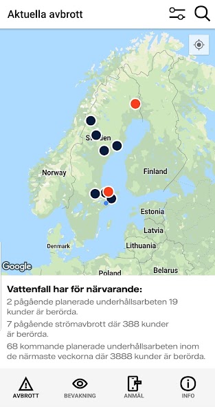 Avbrottsinfo