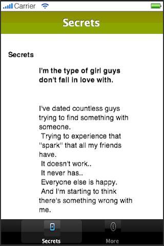 Six Billion Secrets