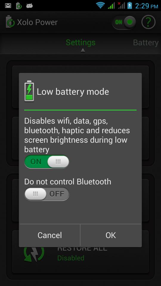 Xolo Power